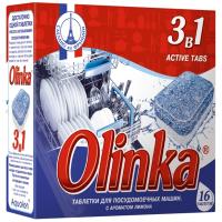Купить таблетки универсальные 16 шт/уп для посудомоечных машин olinka 3 в 1 аквалон 1/16 в Казани