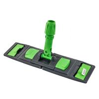 Купить держатель ш 400 мм для моп с карманами или ремнями пластик в Казани