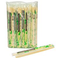 Купить палочки для суши н230 мм 100 шт/уп в пленке + зубочистка в индивидуальной упак бамбук 1/30 в Казани