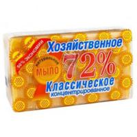 Купить мыло хозяйственное 150г 72% в упаковке светлое аист 1/60 в Казани