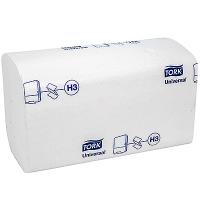Купить полотенце бумажное листовое 1-сл 300 лист/уп 230х230 мм z-сложения tork h3 universal белое sca 1/15 в Казани