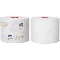 Купить бумага туалетная 2-сл 90 м в рулоне н99хd132 мм tork t6 premium белая sca 1/27, 1 шт. в Казани