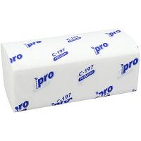 Купить полотенце бумажное листовое 2-сл 200 лист/уп 210х230 мм v-сложения белое сцбк 1/20, 1 шт. в Казани