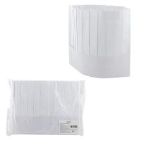 Купить колпак поварской h230 мм 20 шт/уп су шеф белый бумажный пакет пэ "almin" в Казани