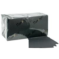 Купить салфетка бумажная черная 24х24 см 1-слойные 400 шт/уп папирус 1/18, 1 шт. в Казани