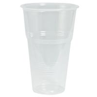 Купить стакан пластиковый 500мл d95 мм pp прозрачный сп 1/50/1000, 50 шт./упак в Казани