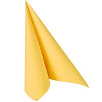 Купить салфетка бумажная желтая 40х40 см 1-слойные 50 шт/уп royal papstar 1/5, 1 шт. в Казани