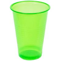 Купить стакан пластиковый 200мл d70 мм pp зеленый ипк 1/100/3000, 100 шт./упак в Казани