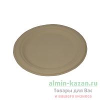 Купить тарелка мелкая d172 мм эко сахарный тростник 1/125/1000 в Казани
