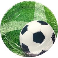 Купить тарелка бумажная d230 мм с дизайном футбол картон papstar 1/10/200 в Казани