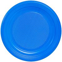 Купить тарелка d205 мм ps синяя ипк 1/100/2000 в Казани