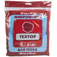 Купить тряпка для пола дхш 700х600 мм 1 шт/уп микрофибра цвет в ассортименте textop 1/100, 1 шт. в Казани