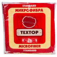 Купить салфетка микроволоконная дхш 290х290 мм 1 шт/уп standart цвет в ассортименте textop 1/100, 1 шт. в Казани