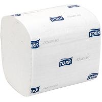Купить бумага туалетная листовая 2-сл 242 лист/уп дхш 190х110 мм tork t3 advanced белая sca 1/36 в Казани