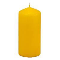 Купить свеча столбик н130хd60 мм желтая papstar 1/10, 1 шт. в Казани