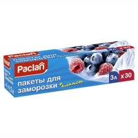 Купить пакет 3л дхш 250х320 мм 30 шт/уп для замораживания пвд paclan 1/16 в Казани