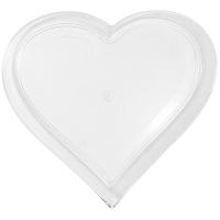 Купить поднос сервировочный дхш 250х265 мм сердце фигурный пластик прозрачный kpn 1/120 в Казани