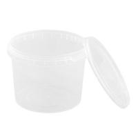 Банка термическая h90 d122 мм 700 мл 180 шт под пресервы с контрольным замком ПРОЗРАЧНАЯ PP "POKROV PLAST" Купить банка термическая h90 d122 мм 700 мл 180 шт под пресервы с контрольным замком прозрачная pp "pokrov plast" в Казани