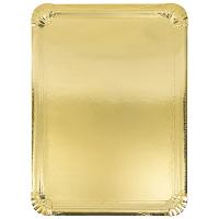 Купить поднос сервировочный дхш 455х340 мм прямоугольный картон золотистый papstar 1/5/90, 5 шт./упак в Казани